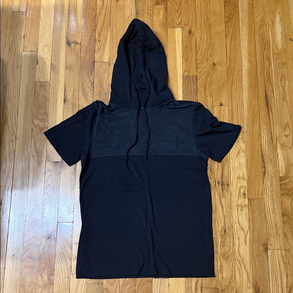 Guess Black Hooded T-Shirt